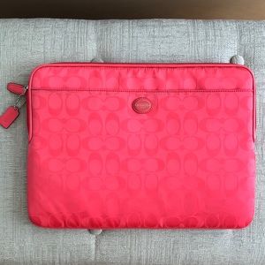 Coach Laptop Case